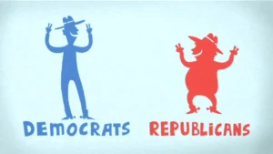Wat is het verschil tussen een democraat en een republikein?
