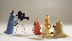 Een regisseur van klei