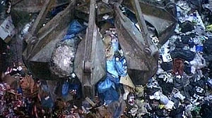 De verwerking van restafval