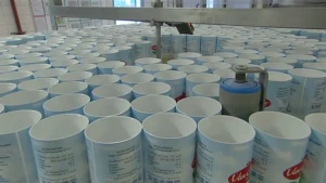 Een verzameling van kleinste suikerkorrels