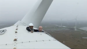 Een kijkje in de windturbine