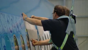 Bespuiten of beplakken