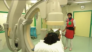 Beschermd tegen röntgenstraling