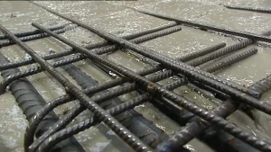 Zand, grint, cement en water