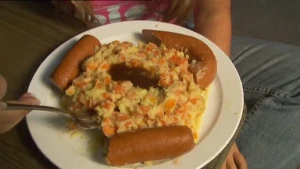 Aardappels, wortelen en ui