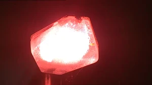 De verlichting van straten en wegen