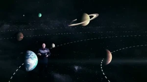 Acht planeten en een heleboel sterren en manen