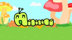 Een animatie over de kleur groen in het Engels
