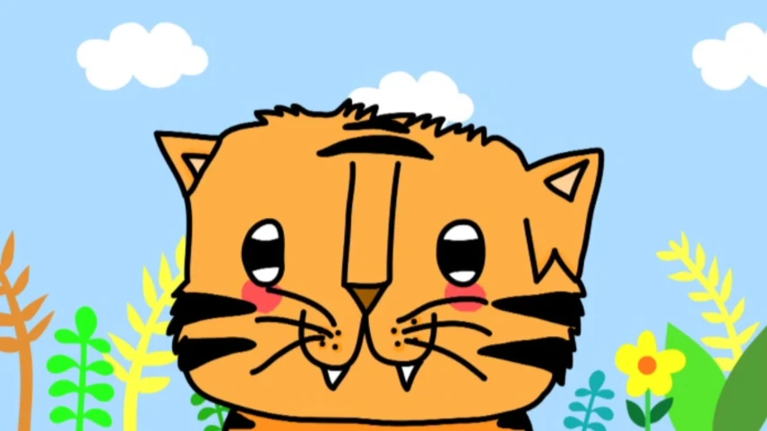 Een animatie over de kleur geel in het Engels