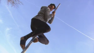 Slootjespringen op z’n Fries