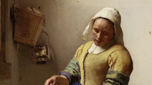 Het melkmeisje van Johannes Vermeer