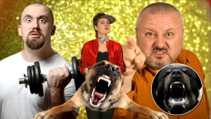 Een baas kiest een hond die bij hem past