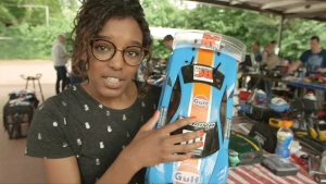 Racen met radiografisch bestuurbare auto’s