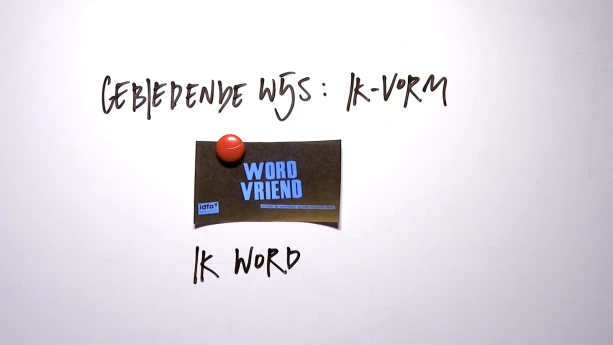 Wat is de gebiedende wijs? | Schooltv