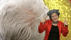 De kleurstoffen in je haar raken op