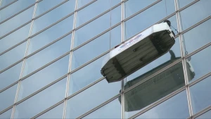 Glazenwassers zonder hoogtevrees