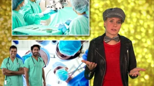 Als je lang naar bloed kijkt wordt het groen