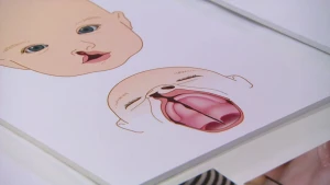 Een spleet tussen je lip, kaak of gehemelte