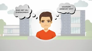 Praten over vervelend nieuws op tv helpt