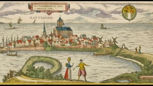 Havens en damsteden in de middeleeuwen