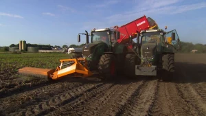 Slim aardappels rooien
