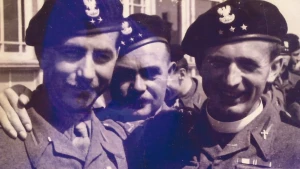 Poolse soldaten bevrijden deel Nederland