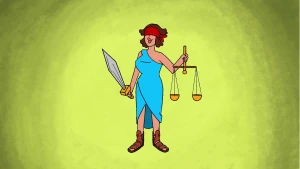 Wie is Vrouwe Justitia?