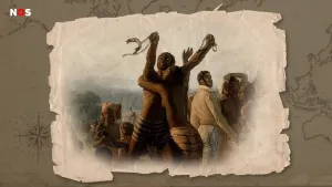 Nederlanders gingen naar landen in Afrika en maakten mensen tot slaaf