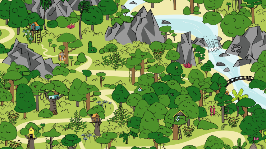 Letterjungle afbeelding