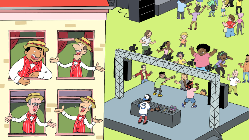 Afbeelding alles is muziek