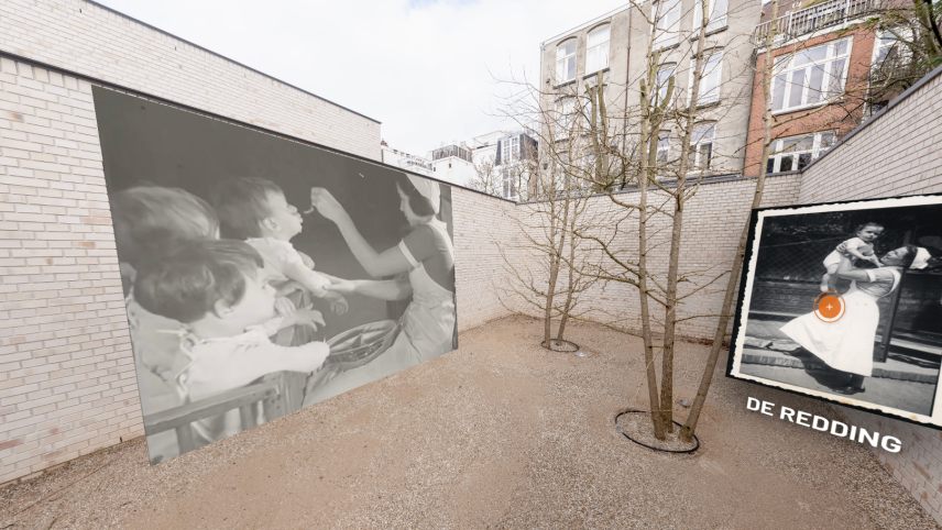 het Holocaust Museum in 360 graden overview