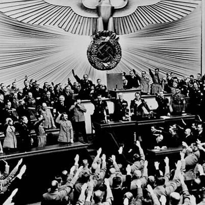 Hitler in de RIjksdag