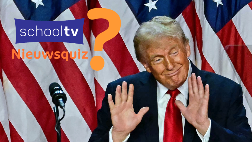 Trump en het nieuwsquizlogo