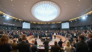 	Volle vergaderzaal NAVO