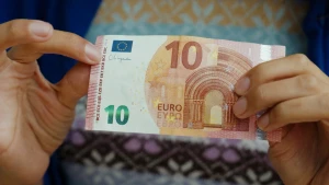 Een bankbiljet van dichtbij