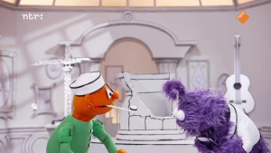 Poppen in het museum van gewone dingen.