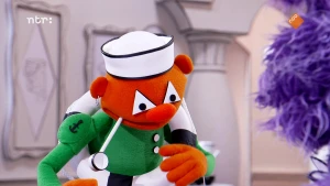 Matrozenpop in het museum van gewone dingen.