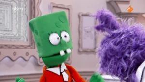 Poppen in het museum van gewone dingen.