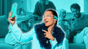 Stephanie maakt iedereen verslaafd aan een app