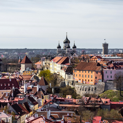 De hoofdstad van Estland